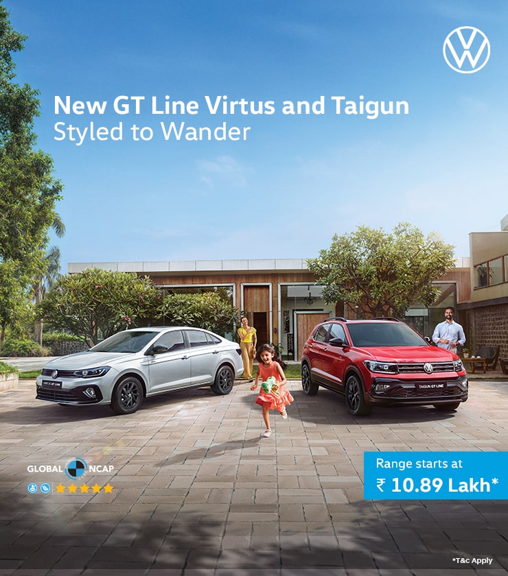 New GT Line Virtus and Taigun Styled to Wander